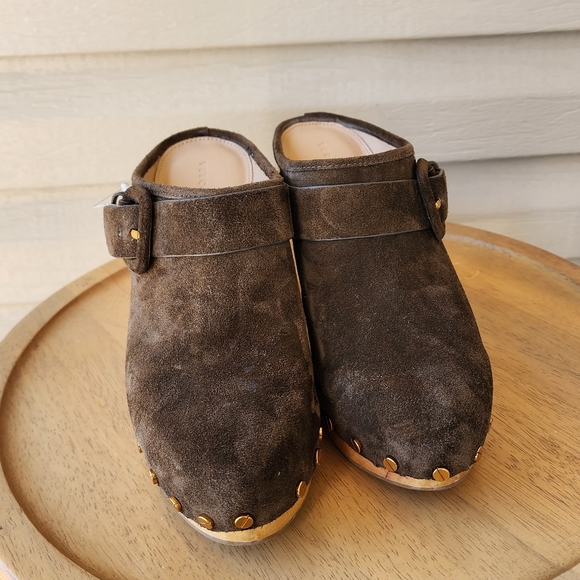 Veronica Beard Dacey heeled mules clogs - Picture 12 of 15